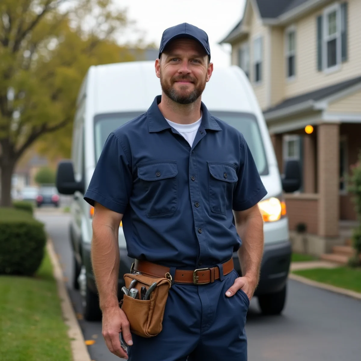 A licensed New Jersey plumber ready to help a Westfield homeowner